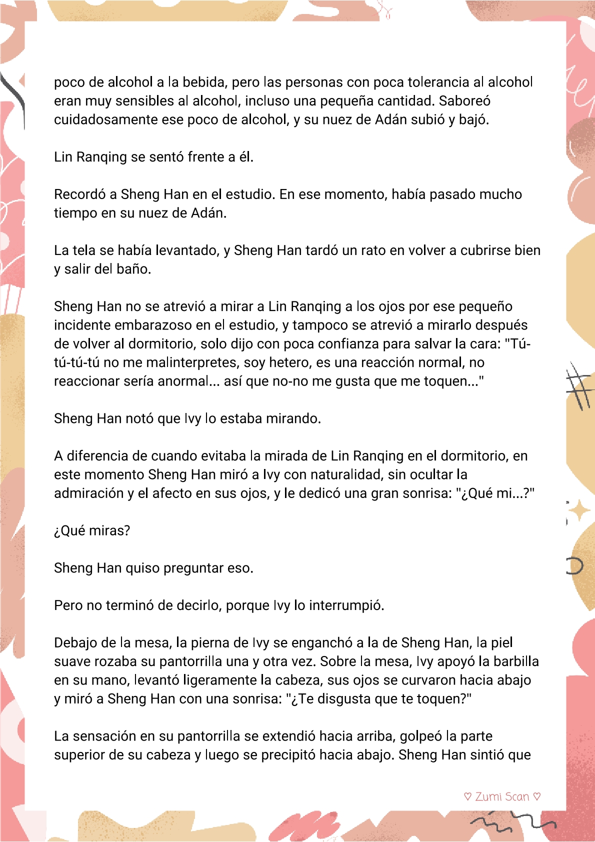 Soy hetero, pero mi compañero de cuarto travestido huele muy bien - Capítulo 29 - Página 4 - LectorTMOo