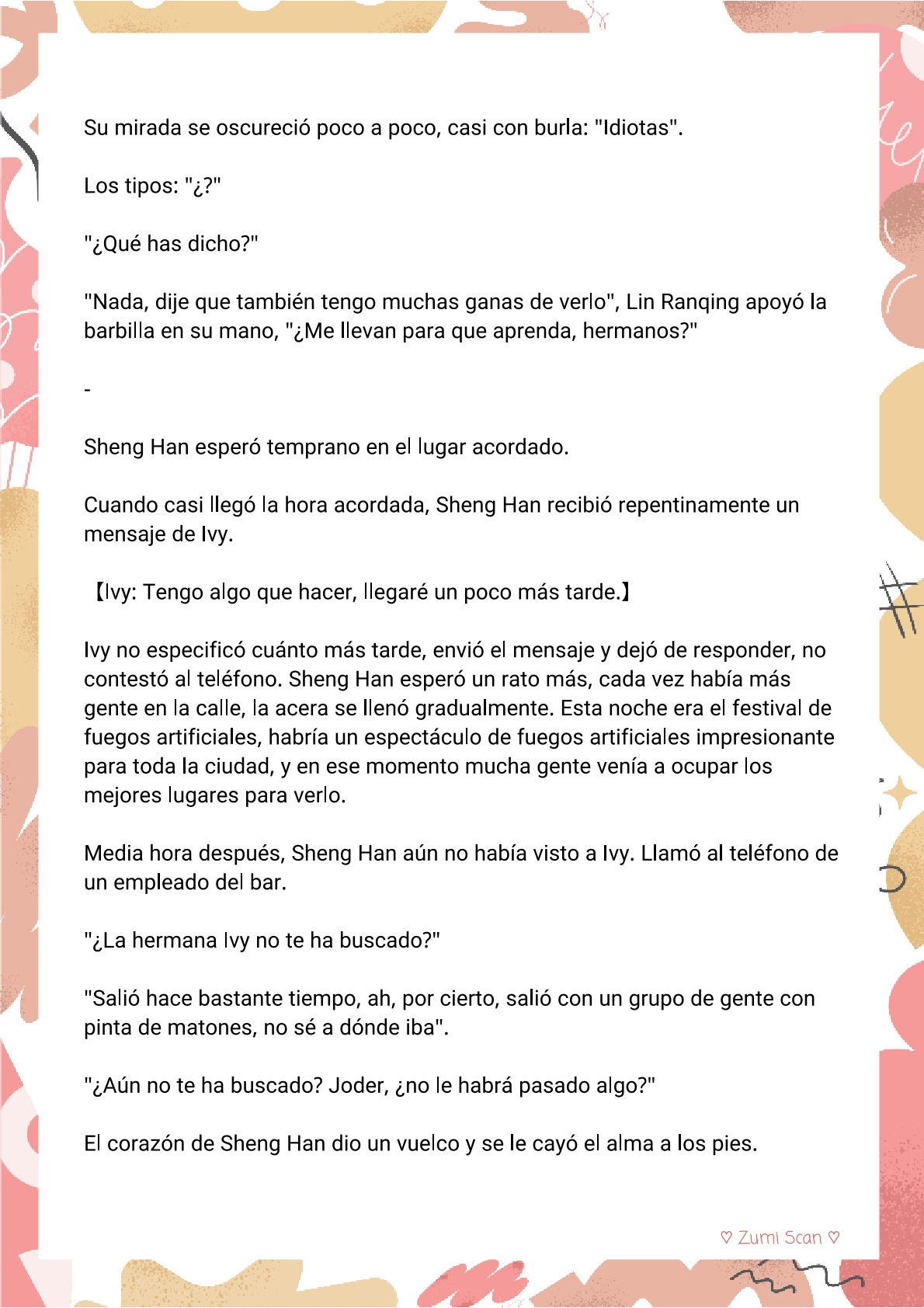 Soy hetero, pero mi compañero de cuarto travestido huele muy bien - Capítulo 29 - Página 7 - LectorTMOo