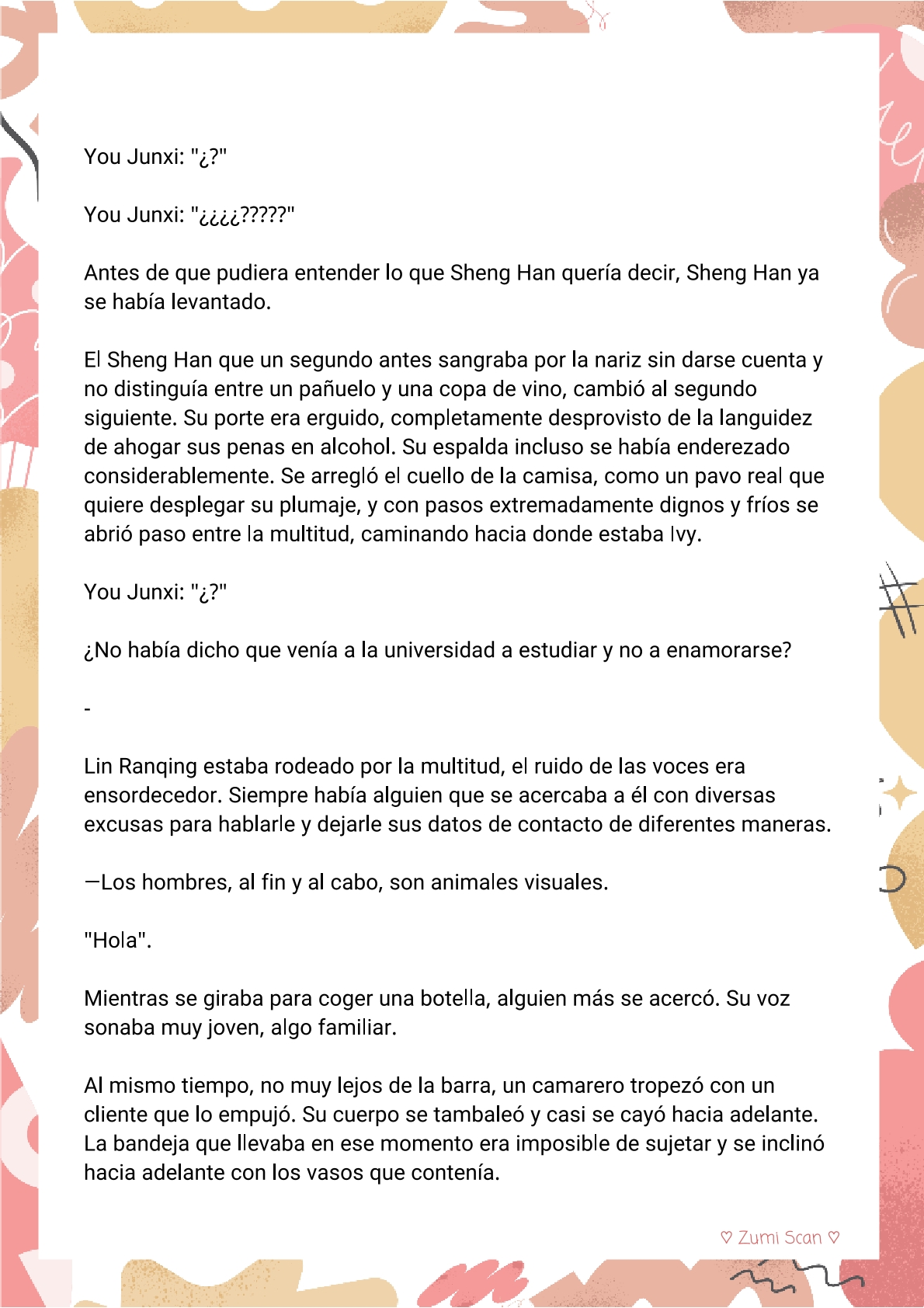 Soy hetero, pero mi compañero de cuarto travestido huele muy bien - Capítulo 3 - Página 4 - LectorTMOo