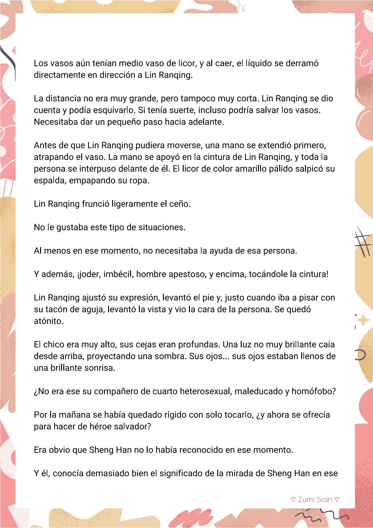 Soy hetero, pero mi compañero de cuarto travestido huele muy bien - Capítulo 3 - Página 5 - LectorTMOo
