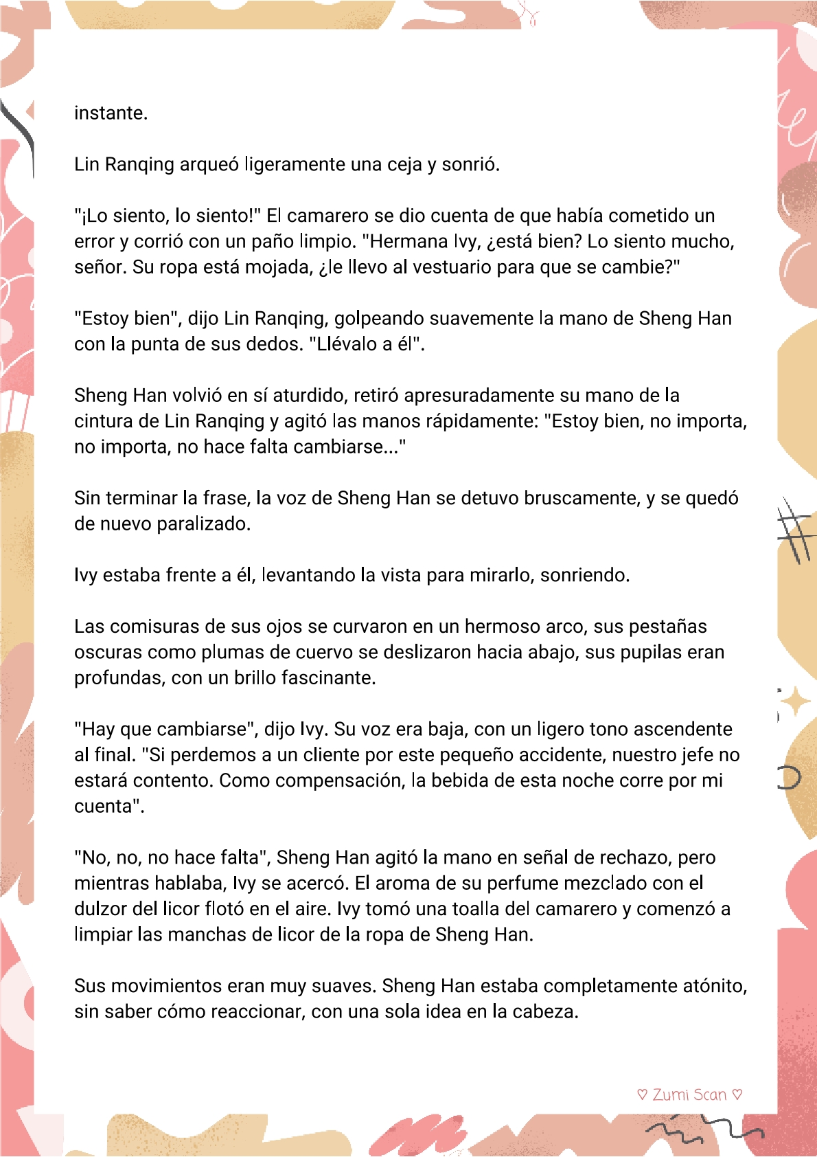 Soy hetero, pero mi compañero de cuarto travestido huele muy bien - Capítulo 3 - Página 6 - LectorTMOo