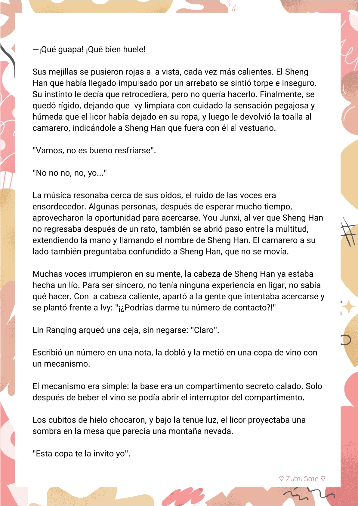 Soy hetero, pero mi compañero de cuarto travestido huele muy bien - Capítulo 3 - Página 7 - LectorTMOo