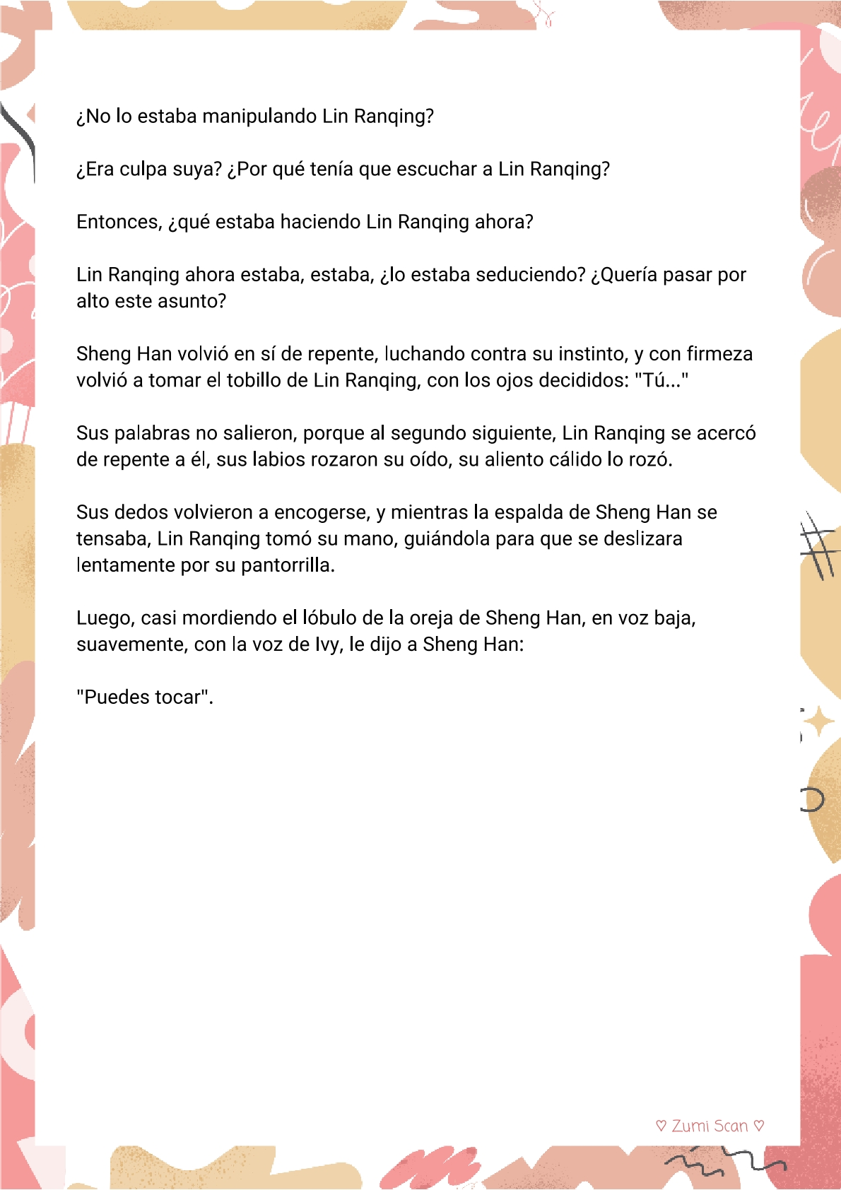 Soy hetero, pero mi compañero de cuarto travestido huele muy bien - Capítulo 30 - Página 10 - LectorTMOo