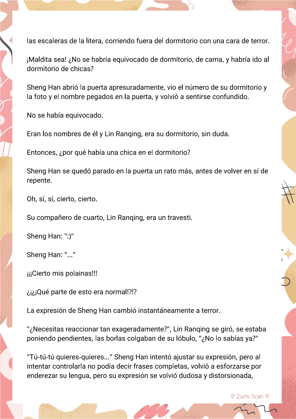 Soy hetero, pero mi compañero de cuarto travestido huele muy bien - Capítulo 30 - Página 4 - LectorTMOo