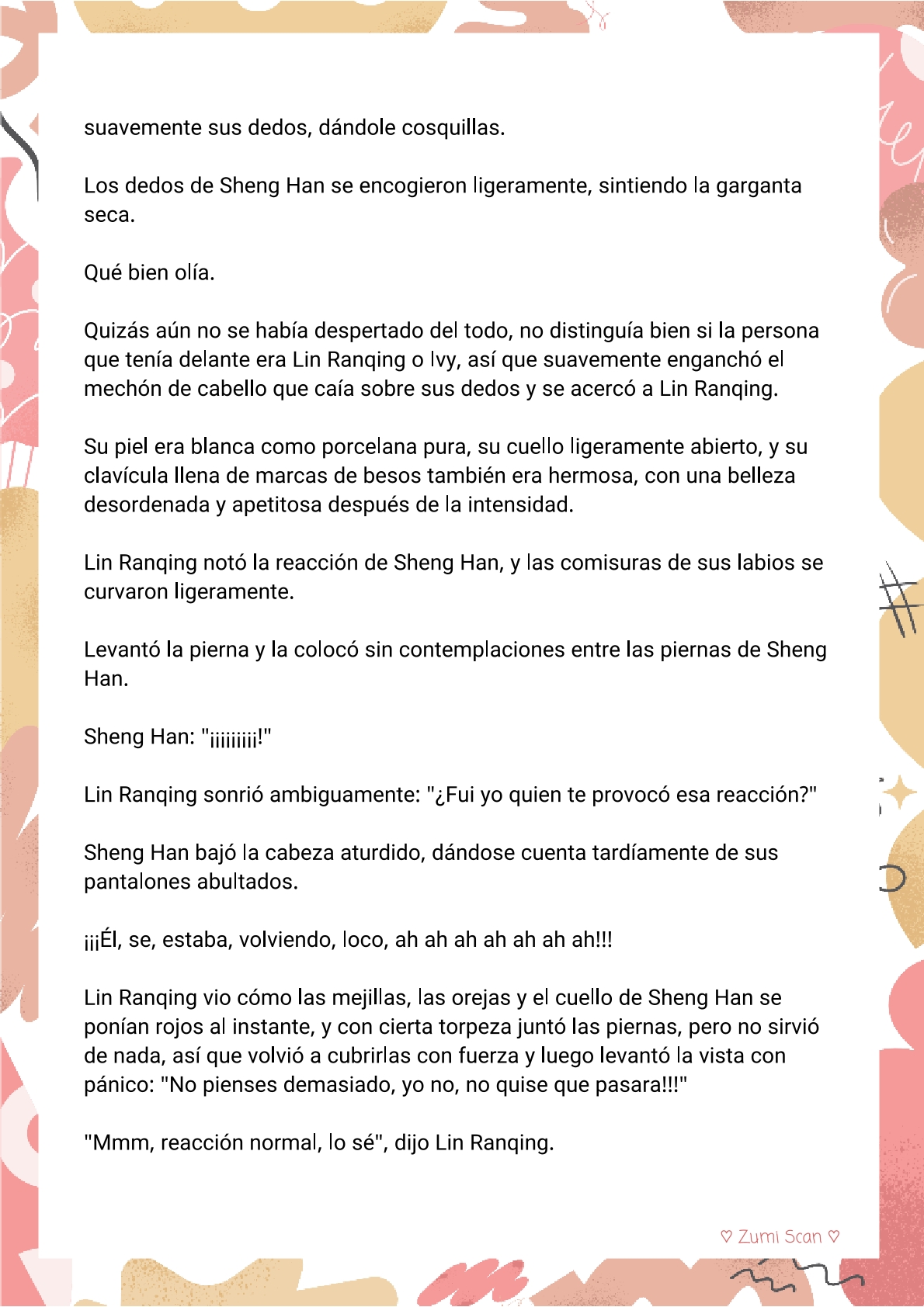 Soy hetero, pero mi compañero de cuarto travestido huele muy bien - Capítulo 30 - Página 8 - LectorTMOo