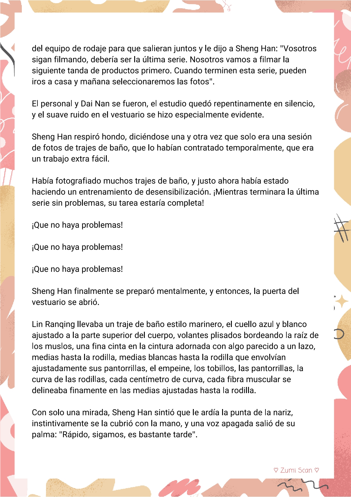 Soy hetero, pero mi compañero de cuarto travestido huele muy bien - Capítulo 31 - Página 12 - LectorTMOo