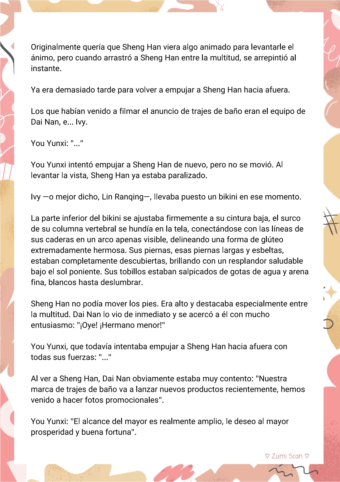 Soy hetero, pero mi compañero de cuarto travestido huele muy bien - Capítulo 31 - Página 6 - LectorTMOo