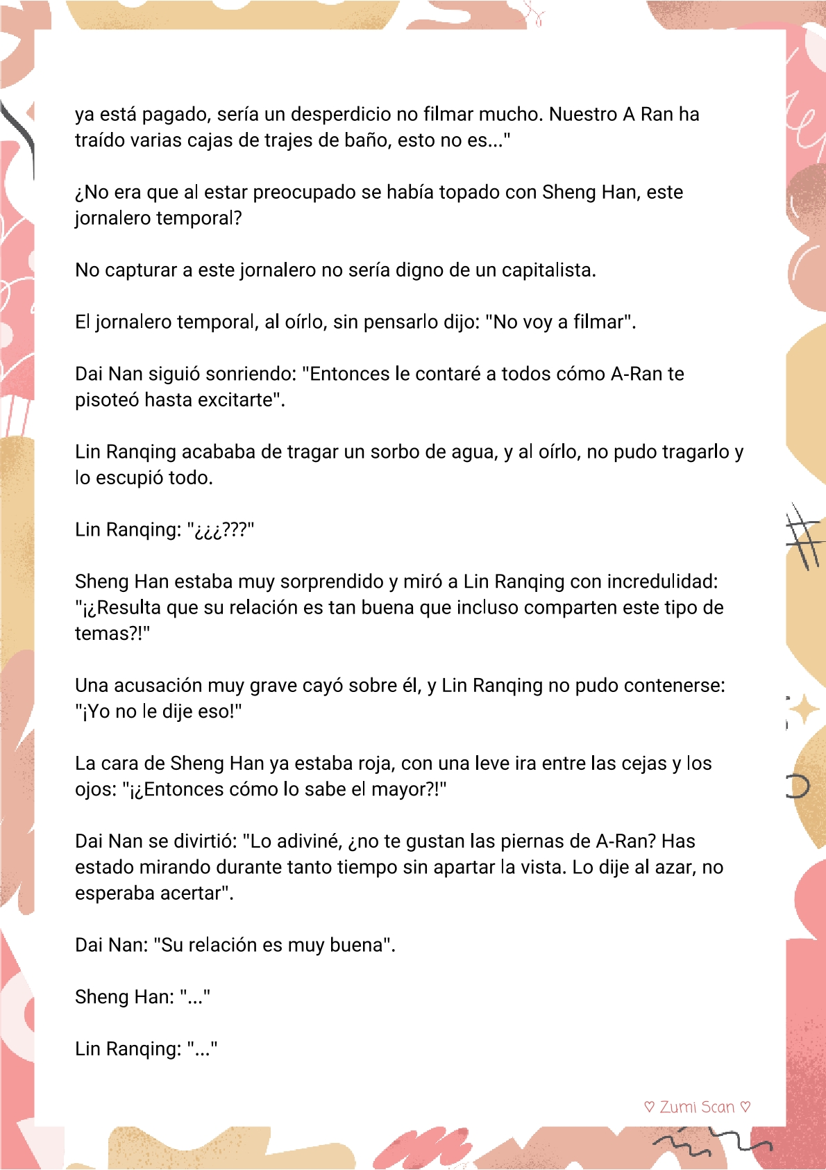 Soy hetero, pero mi compañero de cuarto travestido huele muy bien - Capítulo 31 - Página 8 - LectorTMOo