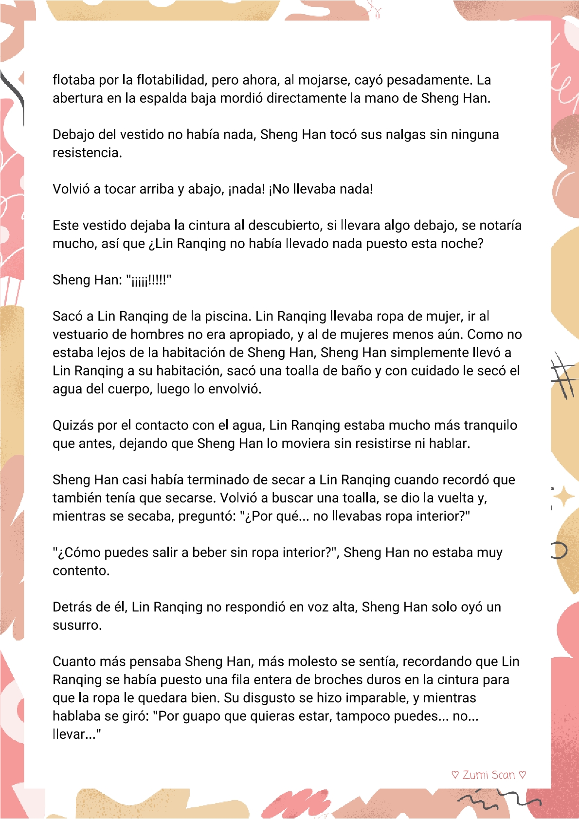 Soy hetero, pero mi compañero de cuarto travestido huele muy bien - Capítulo 32 - Página 11 - LectorTMOo