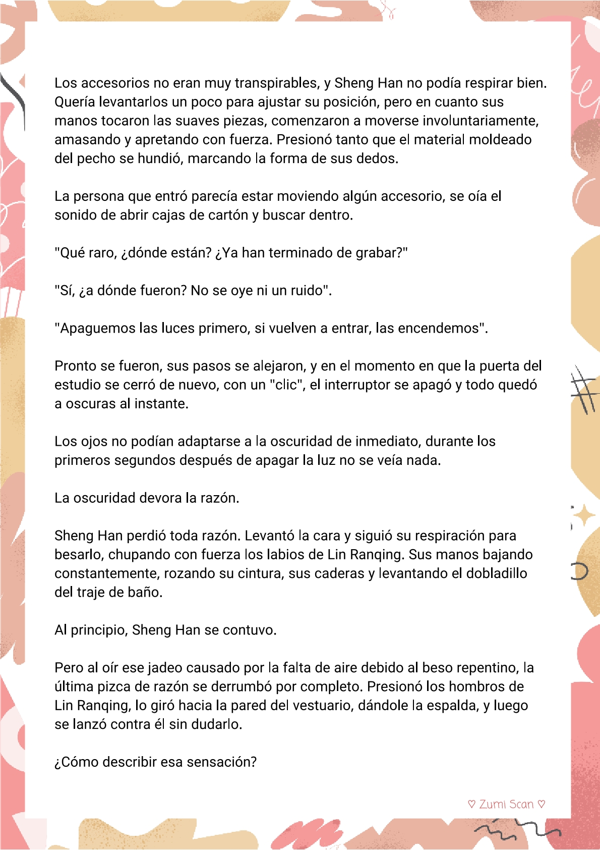 Soy hetero, pero mi compañero de cuarto travestido huele muy bien - Capítulo 32 - Página 5 - LectorTMOo