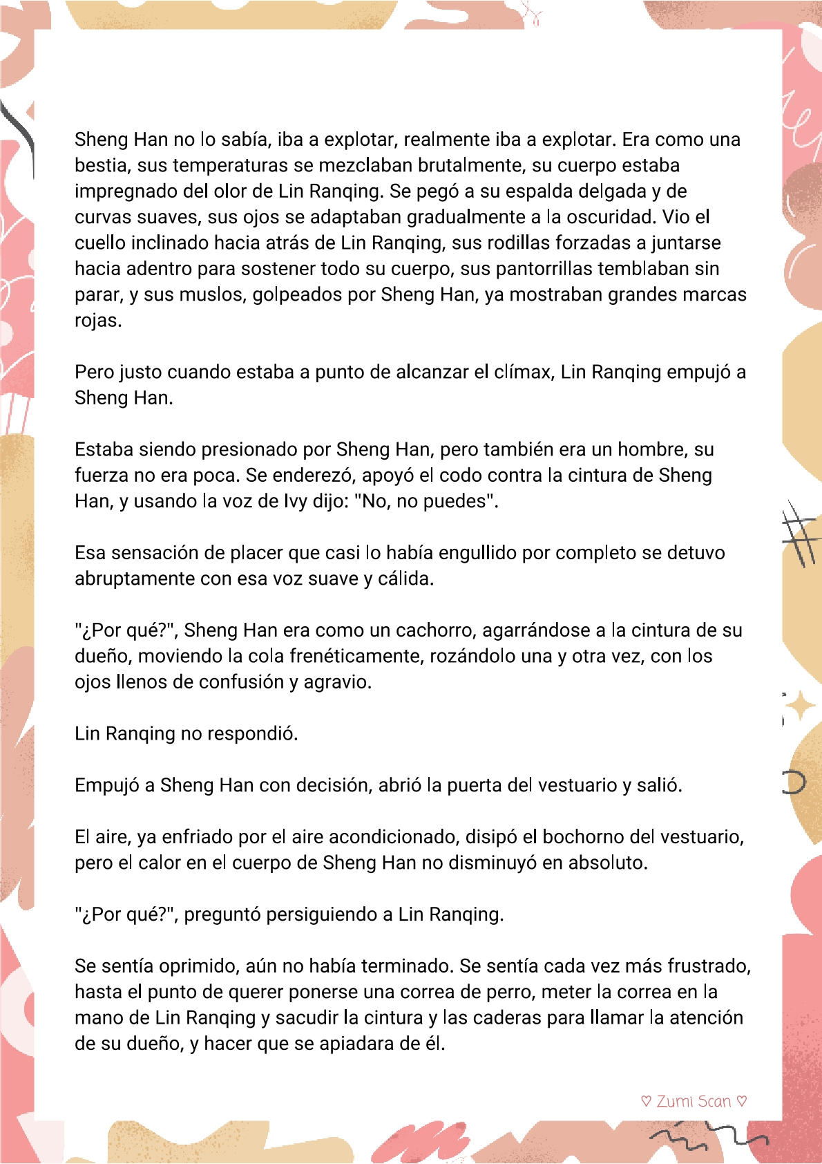 Soy hetero, pero mi compañero de cuarto travestido huele muy bien - Capítulo 32 - Página 6 - LectorTMOo