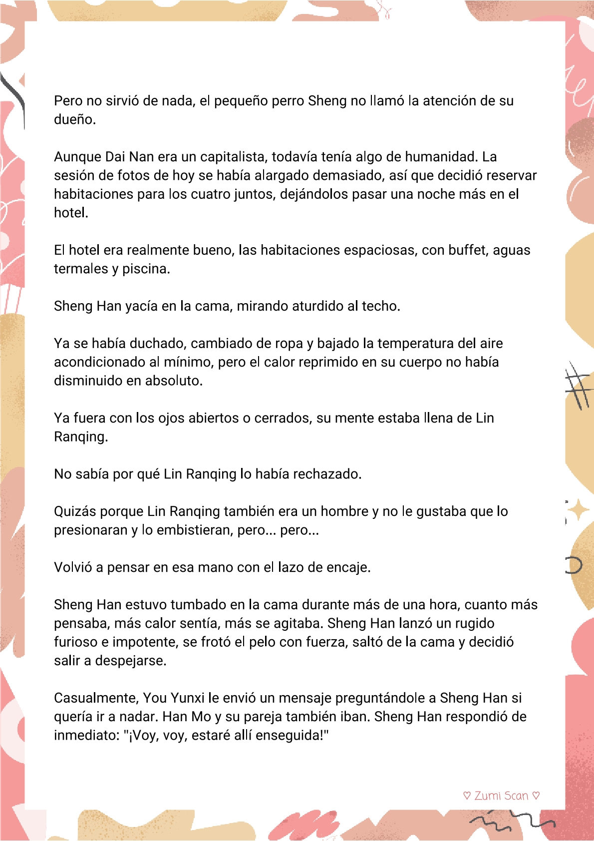 Soy hetero, pero mi compañero de cuarto travestido huele muy bien - Capítulo 32 - Página 7 - LectorTMOo