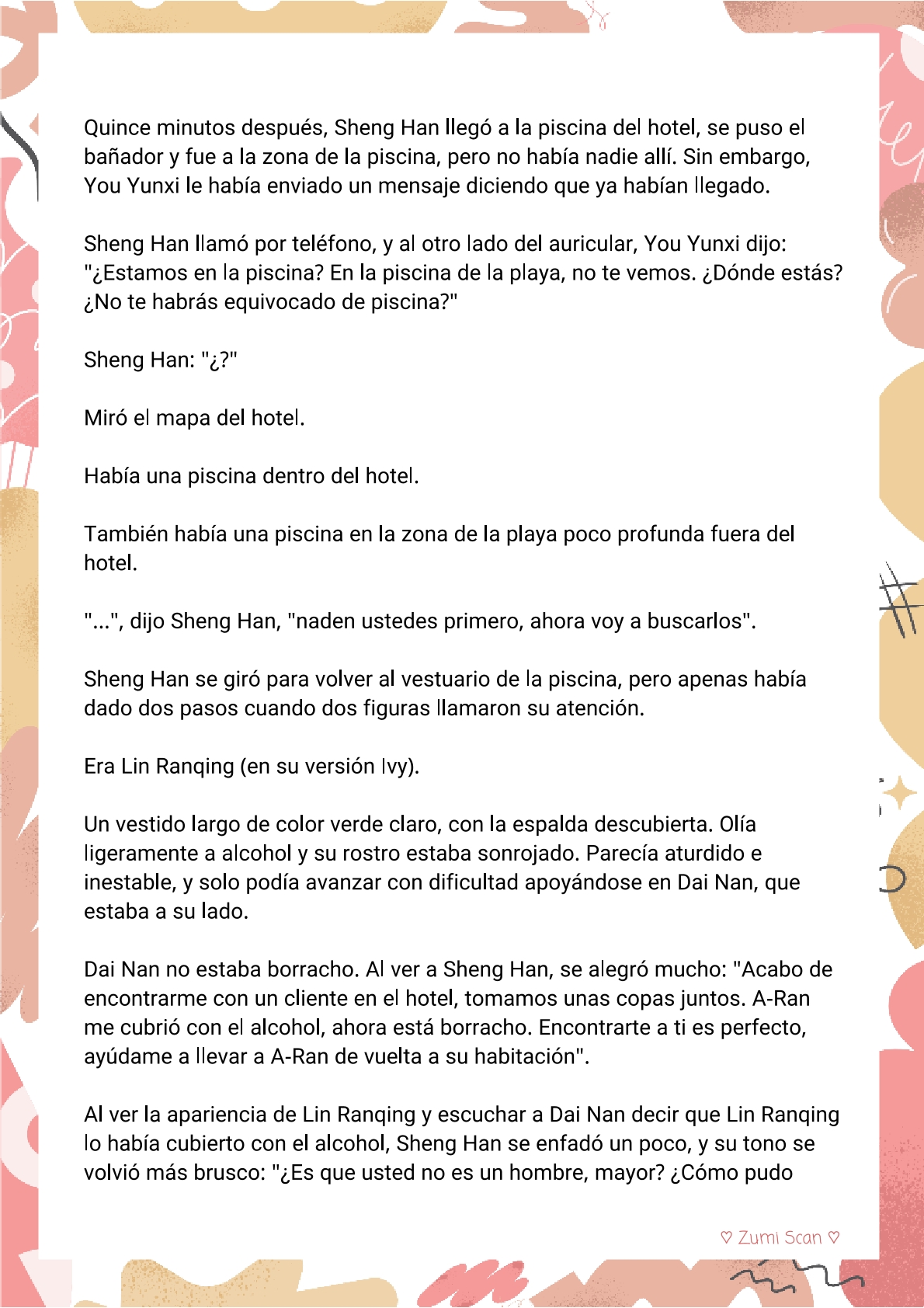 Soy hetero, pero mi compañero de cuarto travestido huele muy bien - Capítulo 32 - Página 8 - LectorTMOo