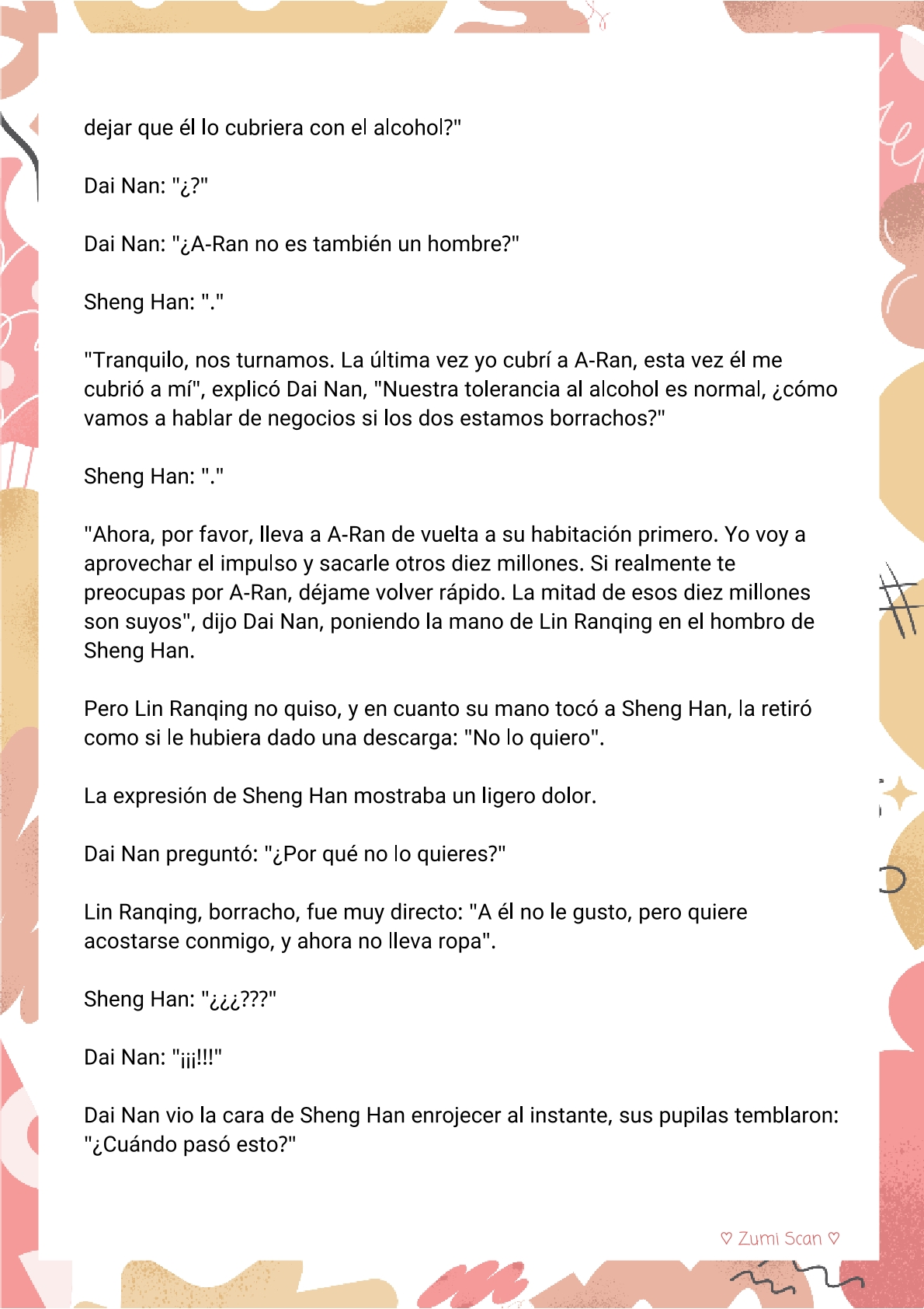 Soy hetero, pero mi compañero de cuarto travestido huele muy bien - Capítulo 32 - Página 9 - LectorTMOo
