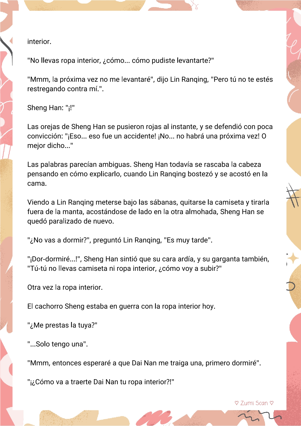 Soy hetero, pero mi compañero de cuarto travestido huele muy bien - Capítulo 33 - Página 5 - LectorTMOo