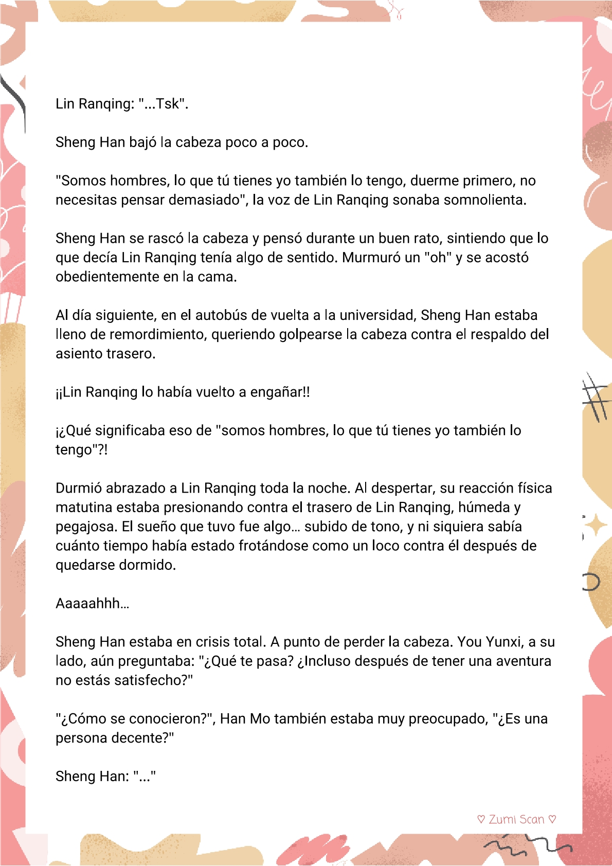Soy hetero, pero mi compañero de cuarto travestido huele muy bien - Capítulo 33 - Página 6 - LectorTMOo