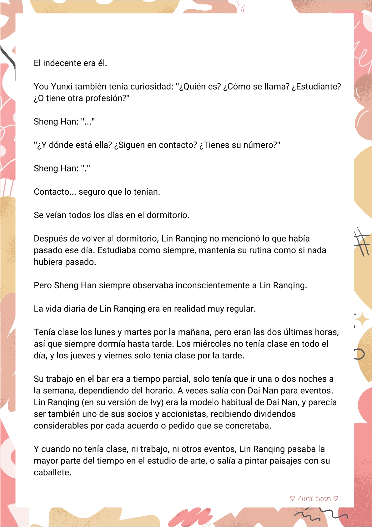 Soy hetero, pero mi compañero de cuarto travestido huele muy bien - Capítulo 33 - Página 7 - LectorTMOo