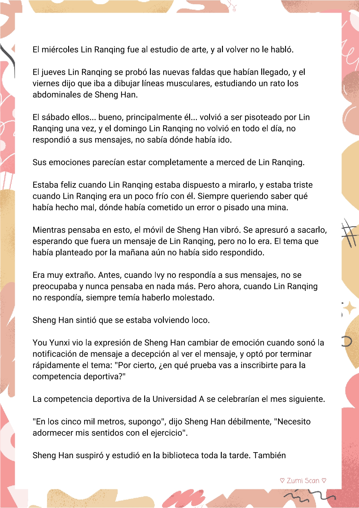 Soy hetero, pero mi compañero de cuarto travestido huele muy bien - Capítulo 33 - Página 9 - LectorTMOo