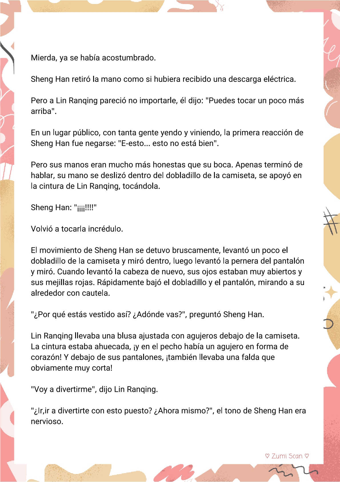 Soy hetero, pero mi compañero de cuarto travestido huele muy bien - Capítulo 34 - Página 11 - LectorTMOo