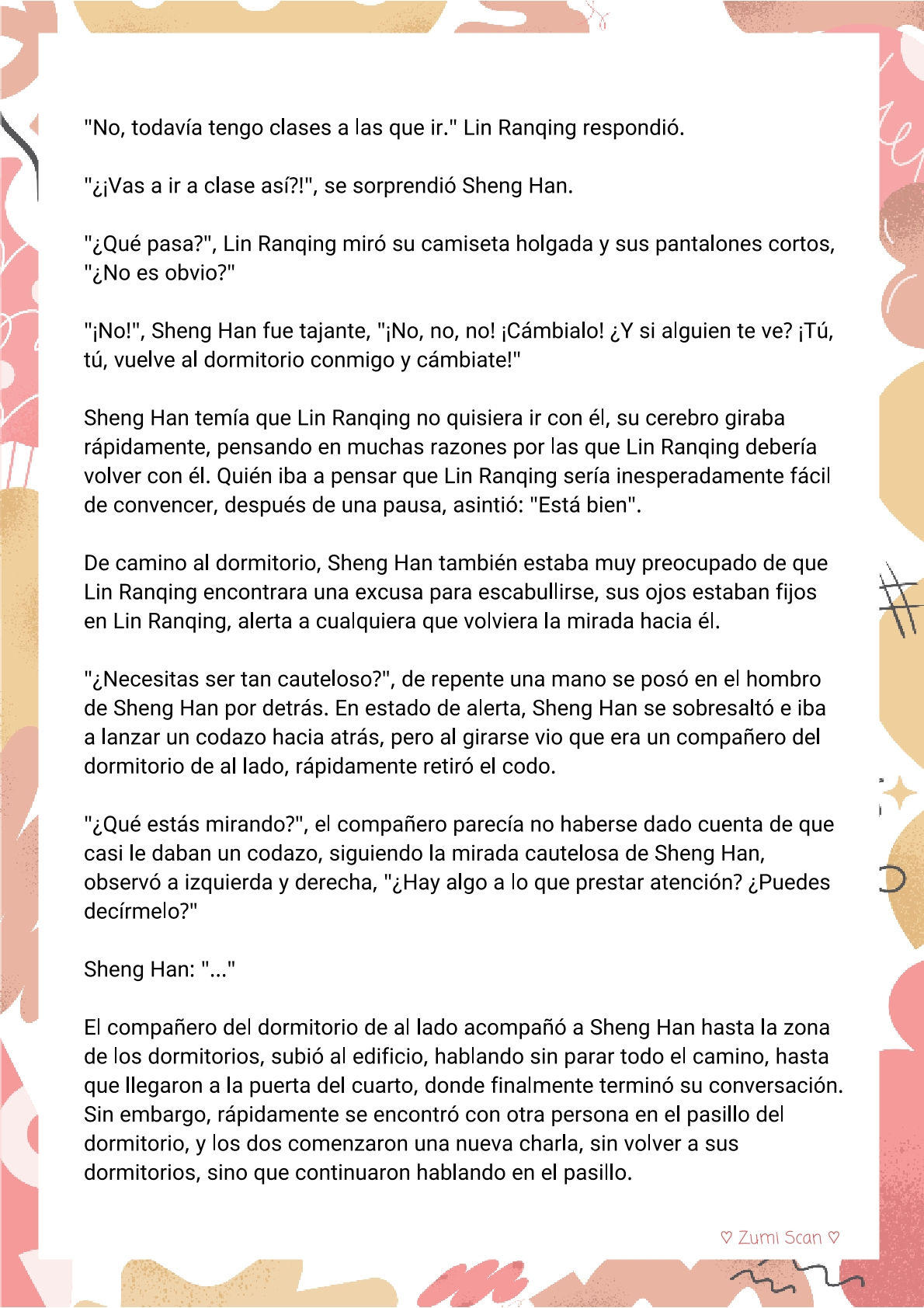 Soy hetero, pero mi compañero de cuarto travestido huele muy bien - Capítulo 34 - Página 12 - LectorTMOo