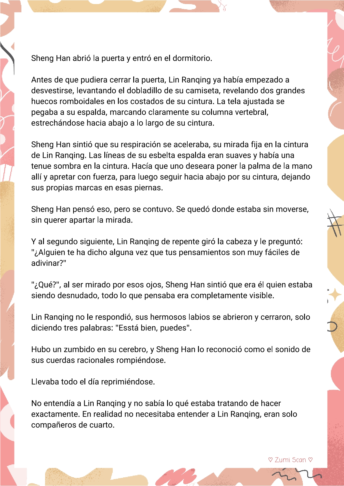 Soy hetero, pero mi compañero de cuarto travestido huele muy bien - Capítulo 34 - Página 13 - LectorTMOo