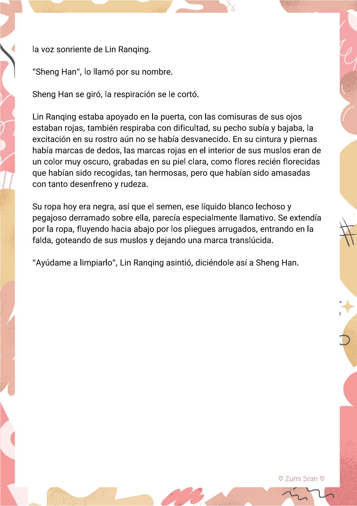 Soy hetero, pero mi compañero de cuarto travestido huele muy bien - Capítulo 34 - Página 15 - LectorTMOo