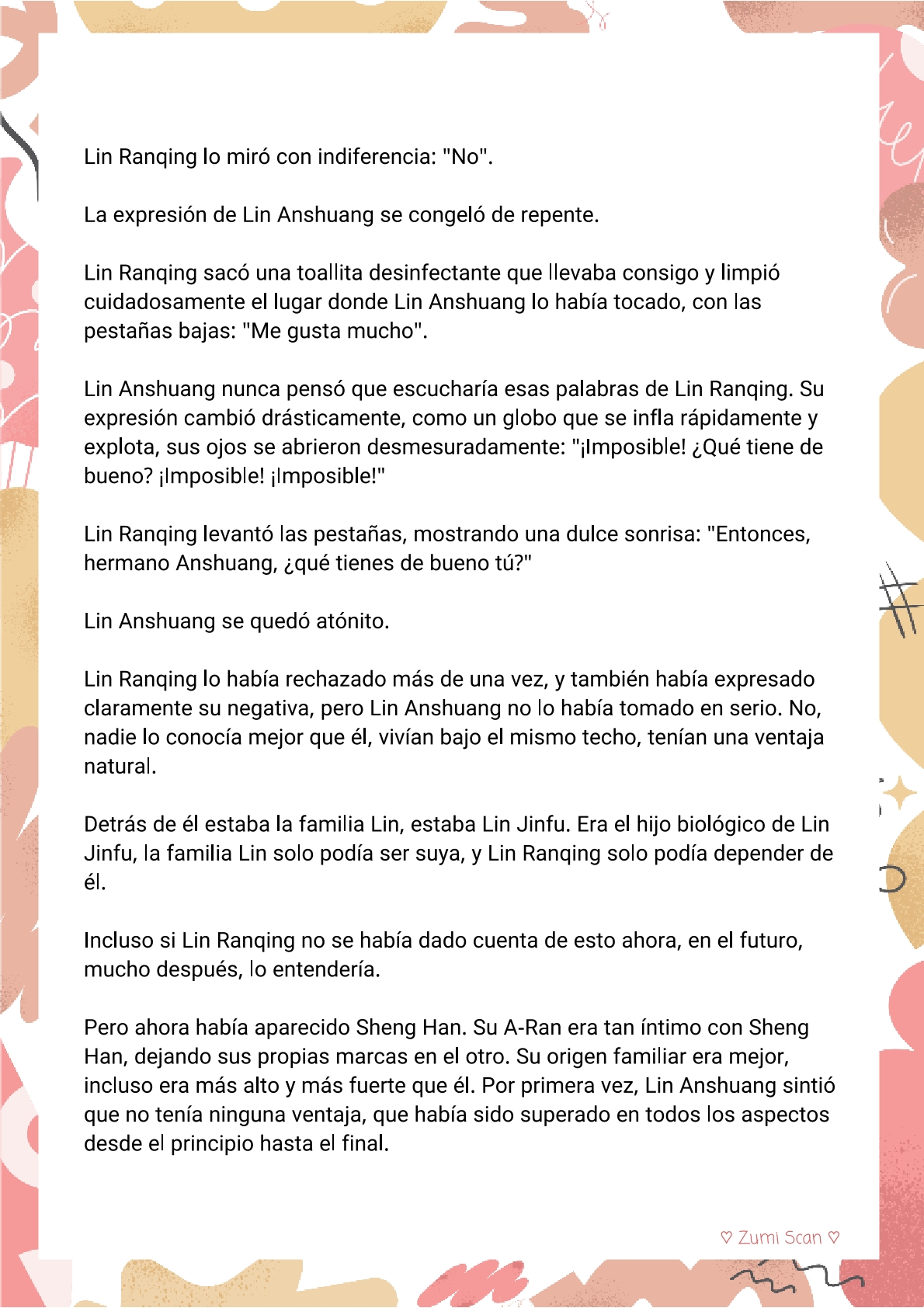 Soy hetero, pero mi compañero de cuarto travestido huele muy bien - Capítulo 34 - Página 7 - LectorTMOo