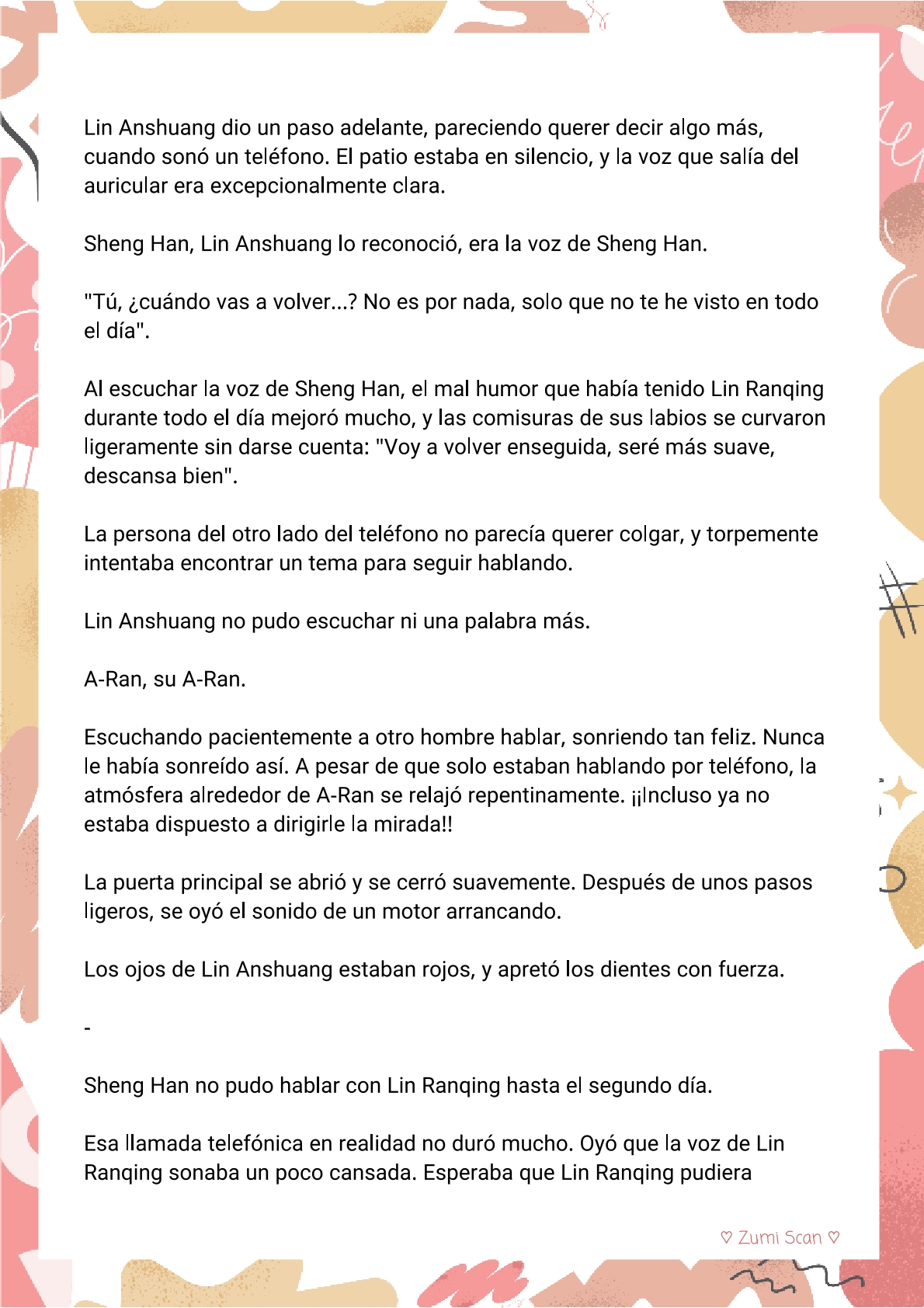 Soy hetero, pero mi compañero de cuarto travestido huele muy bien - Capítulo 34 - Página 8 - LectorTMOo