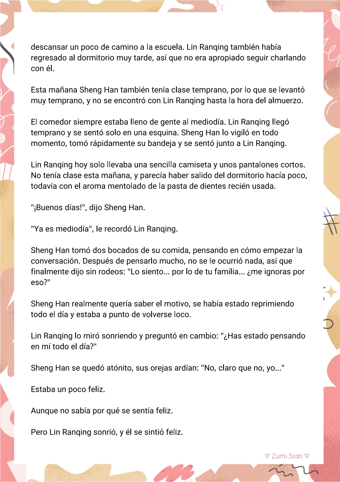Soy hetero, pero mi compañero de cuarto travestido huele muy bien - Capítulo 34 - Página 9 - LectorTMOo