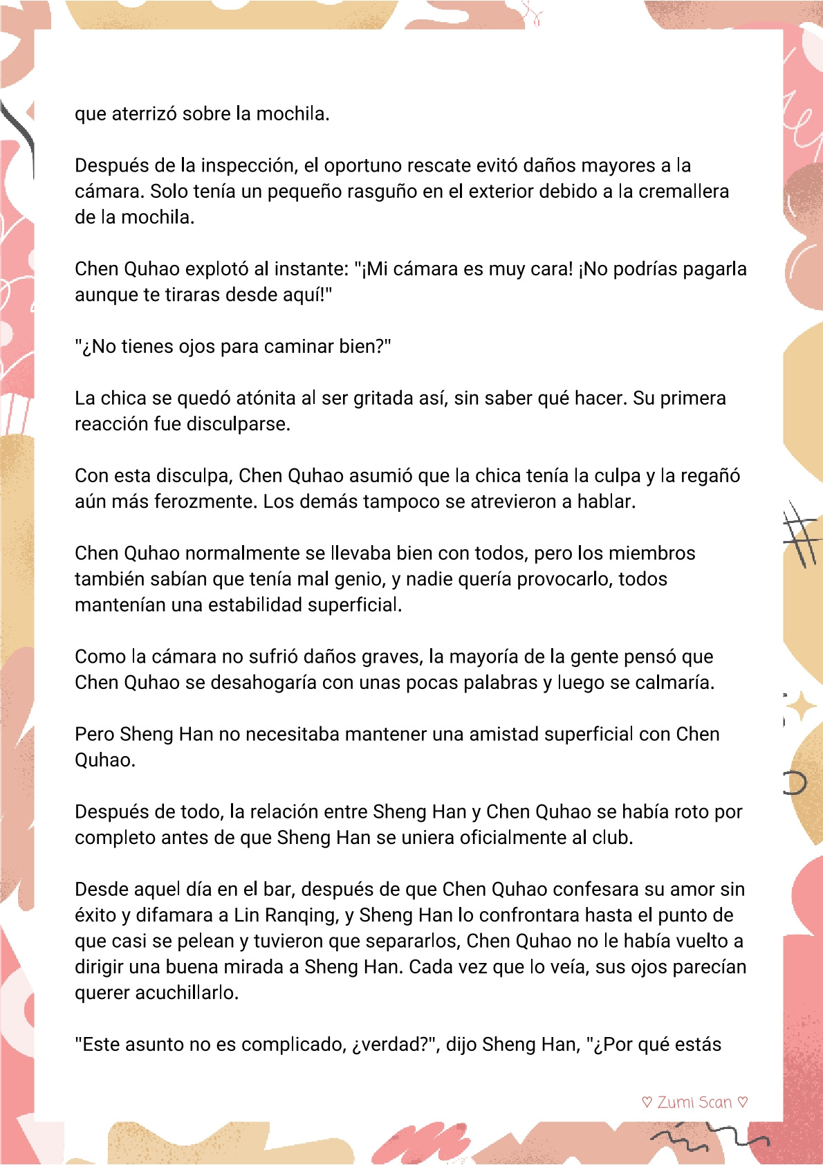 Soy hetero, pero mi compañero de cuarto travestido huele muy bien - Capítulo 35 - Página 10 - LectorTMOo