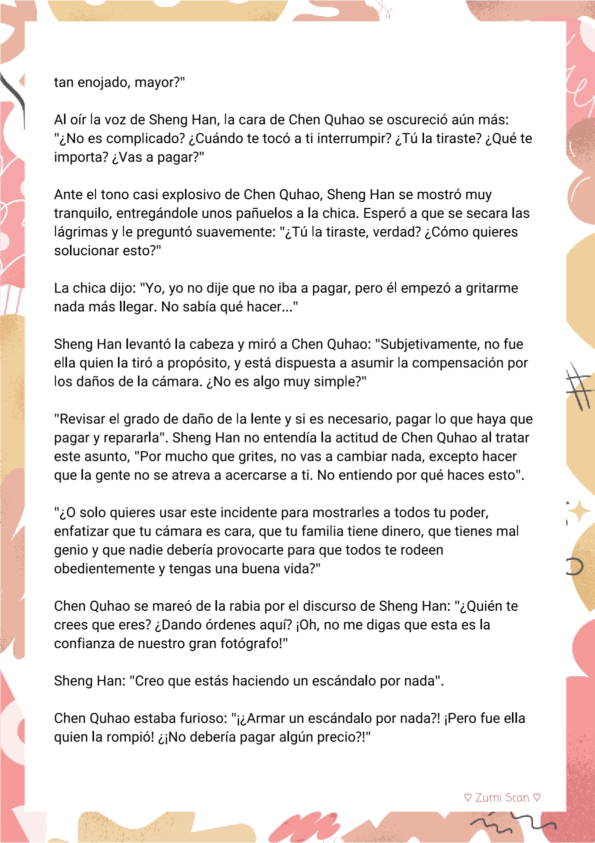 Soy hetero, pero mi compañero de cuarto travestido huele muy bien - Capítulo 35 - Página 11 - LectorTMOo