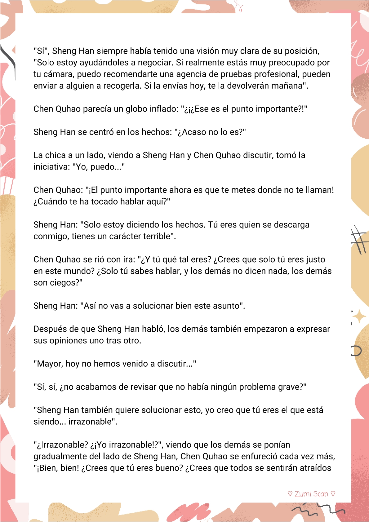 Soy hetero, pero mi compañero de cuarto travestido huele muy bien - Capítulo 35 - Página 12 - LectorTMOo