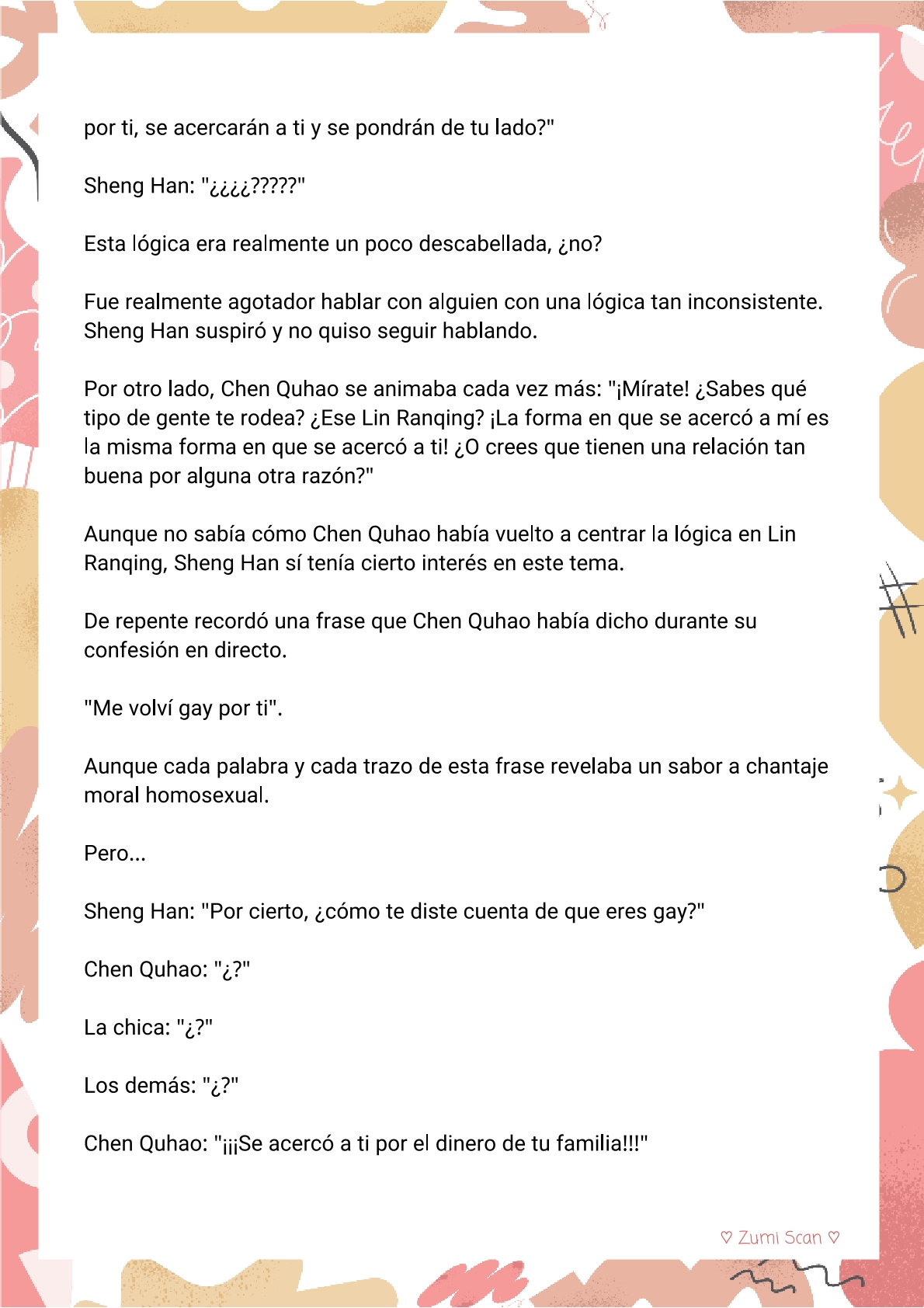Soy hetero, pero mi compañero de cuarto travestido huele muy bien - Capítulo 35 - Página 13 - LectorTMOo