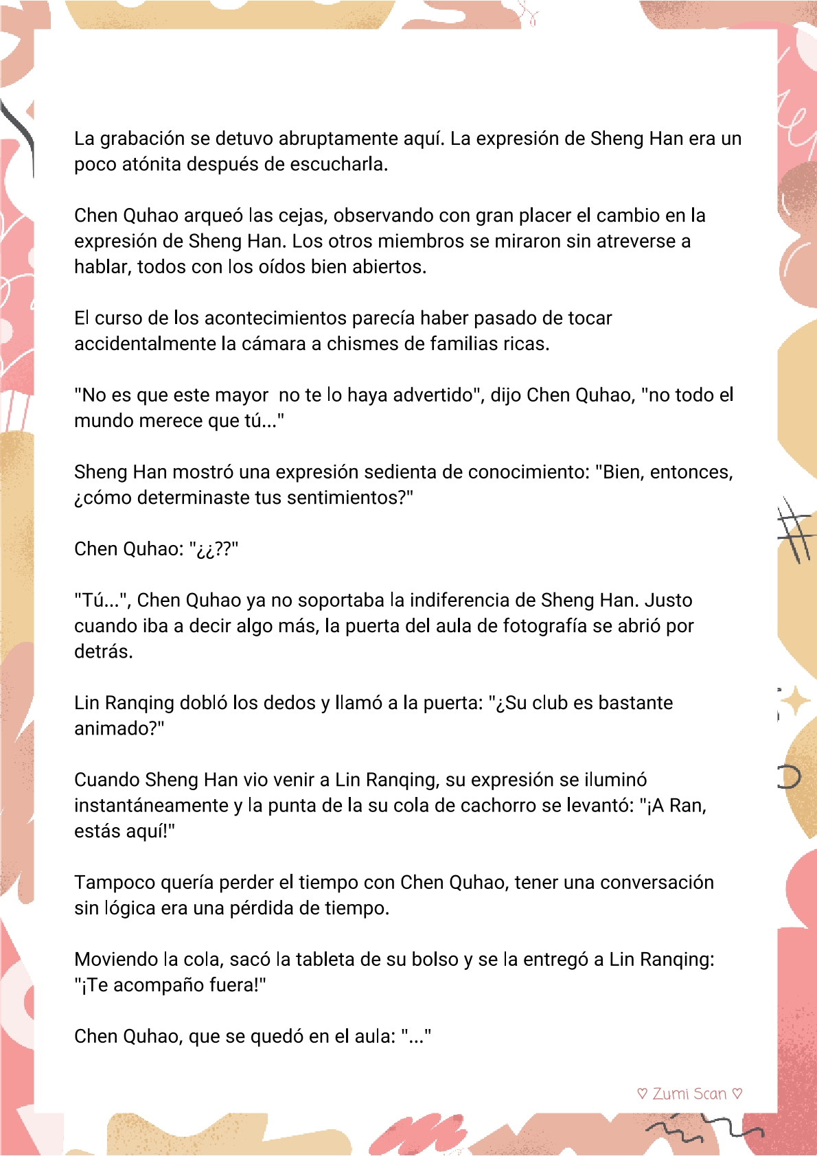 Soy hetero, pero mi compañero de cuarto travestido huele muy bien - Capítulo 35 - Página 15 - LectorTMOo