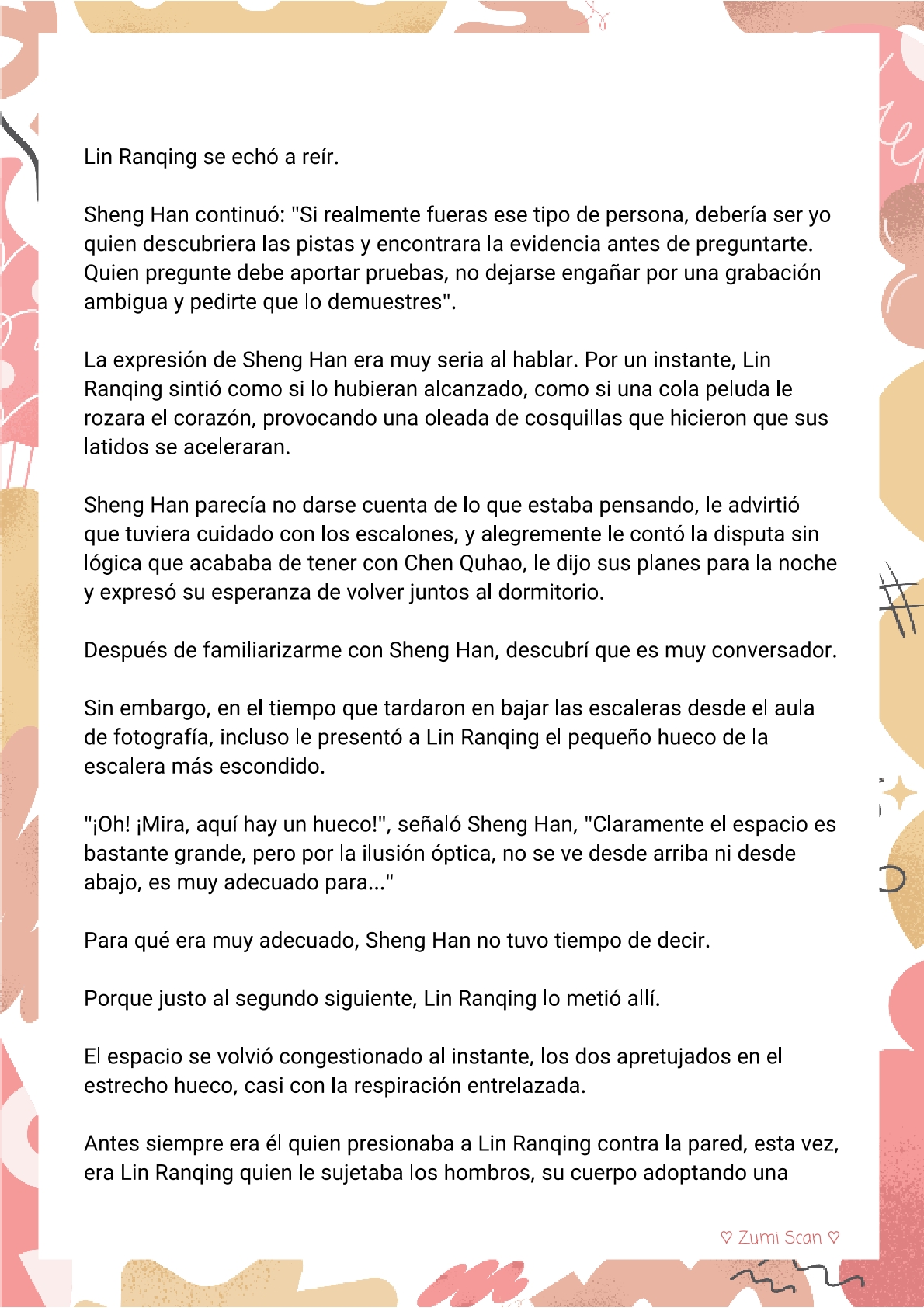 Soy hetero, pero mi compañero de cuarto travestido huele muy bien - Capítulo 35 - Página 17 - LectorTMOo