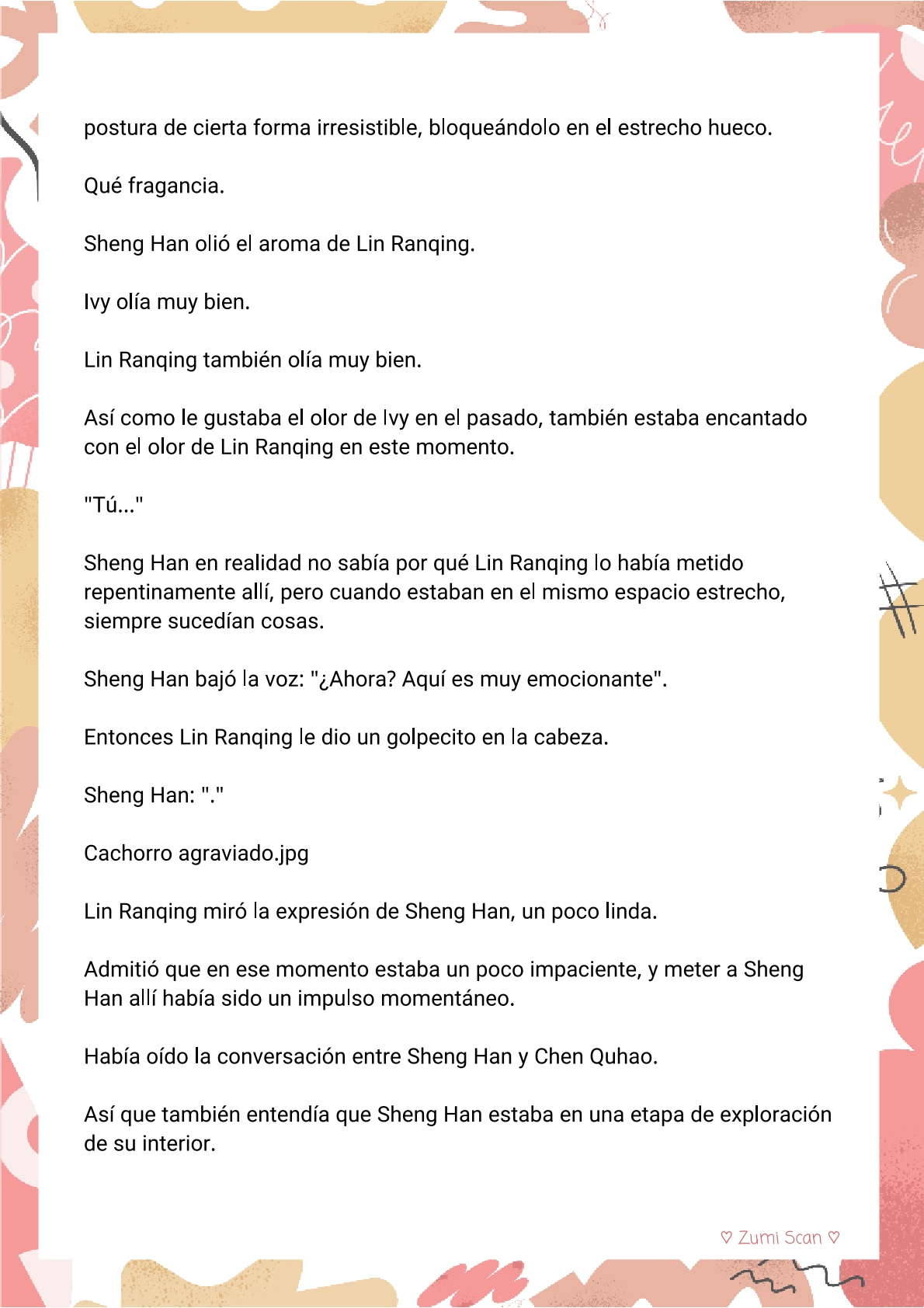 Soy hetero, pero mi compañero de cuarto travestido huele muy bien - Capítulo 35 - Página 18 - LectorTMOo