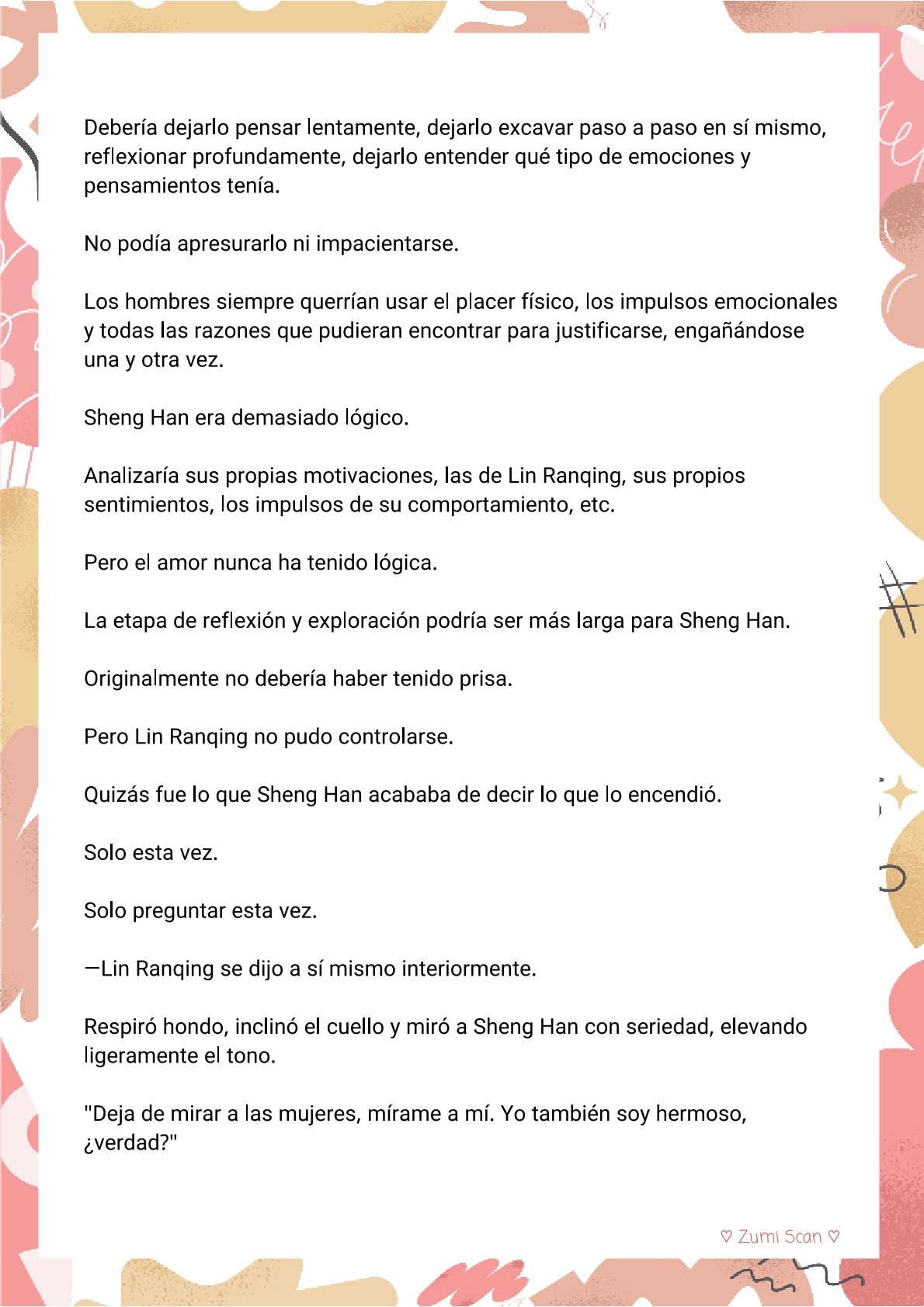 Soy hetero, pero mi compañero de cuarto travestido huele muy bien - Capítulo 35 - Página 19 - LectorTMOo