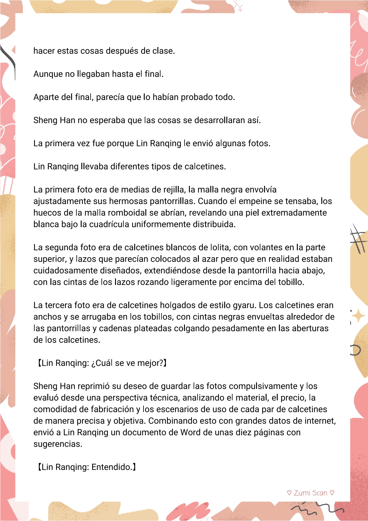 Soy hetero, pero mi compañero de cuarto travestido huele muy bien - Capítulo 35 - Página 5 - LectorTMOo