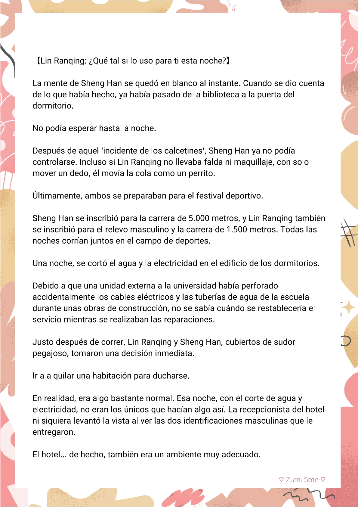 Soy hetero, pero mi compañero de cuarto travestido huele muy bien - Capítulo 35 - Página 6 - LectorTMOo