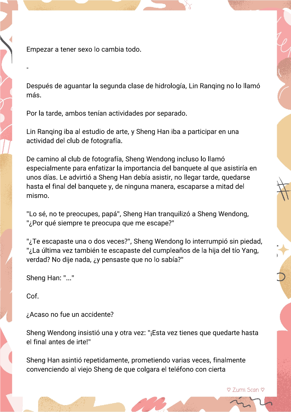 Soy hetero, pero mi compañero de cuarto travestido huele muy bien - Capítulo 35 - Página 8 - LectorTMOo