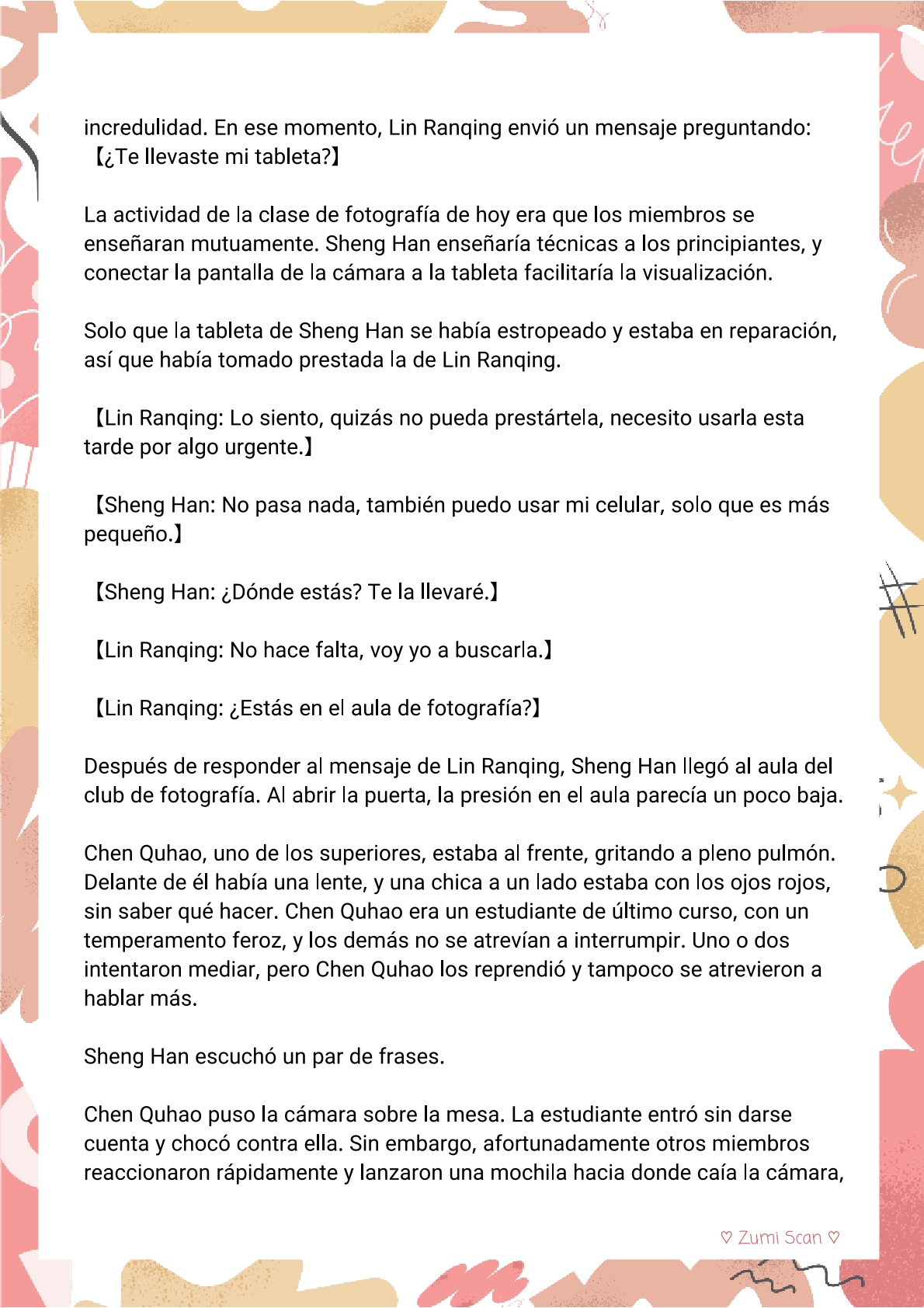 Soy hetero, pero mi compañero de cuarto travestido huele muy bien - Capítulo 35 - Página 9 - LectorTMOo
