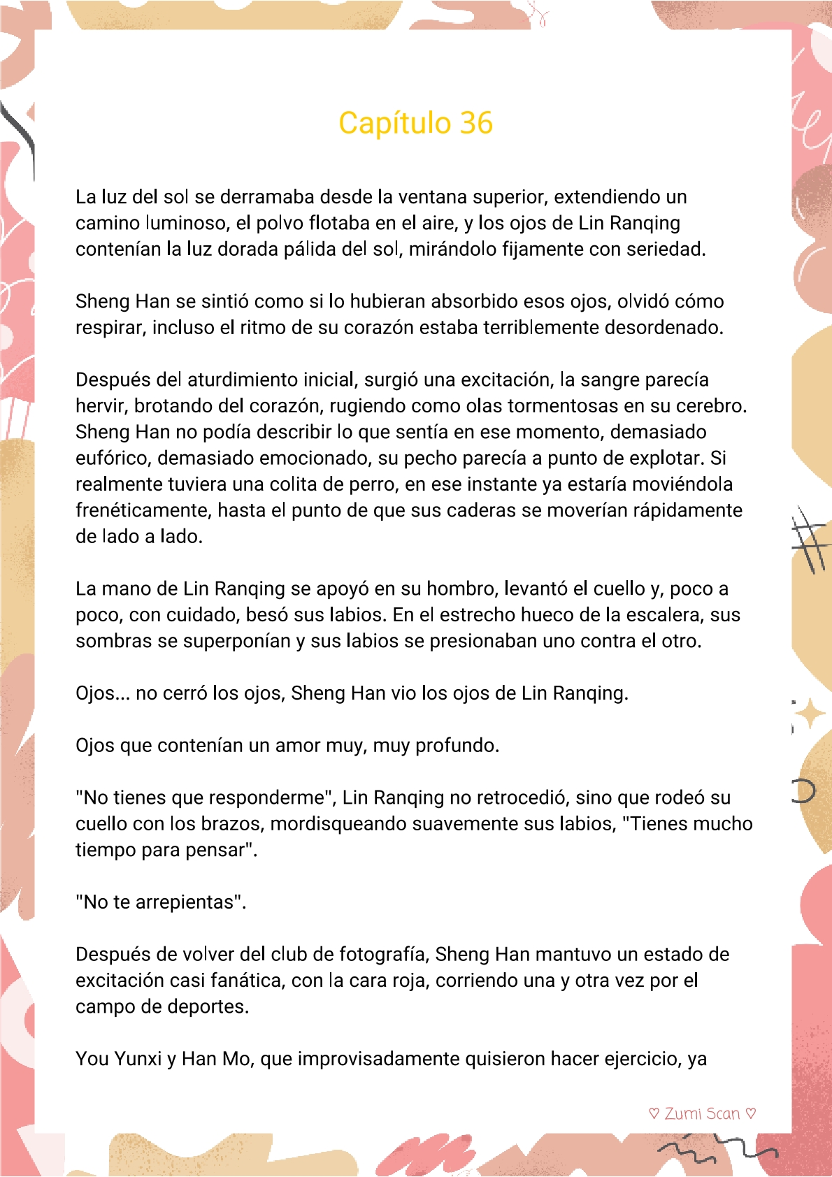 Soy hetero, pero mi compañero de cuarto travestido huele muy bien - Capítulo 36 - Página 2 - LectorTMOo