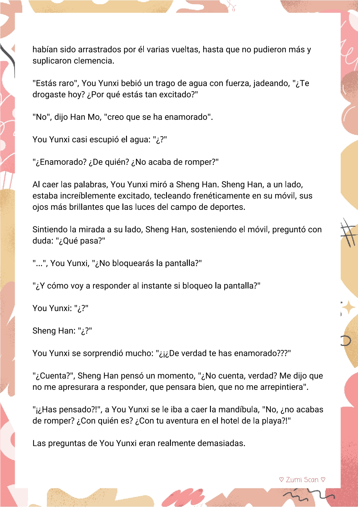 Soy hetero, pero mi compañero de cuarto travestido huele muy bien - Capítulo 36 - Página 3 - LectorTMOo