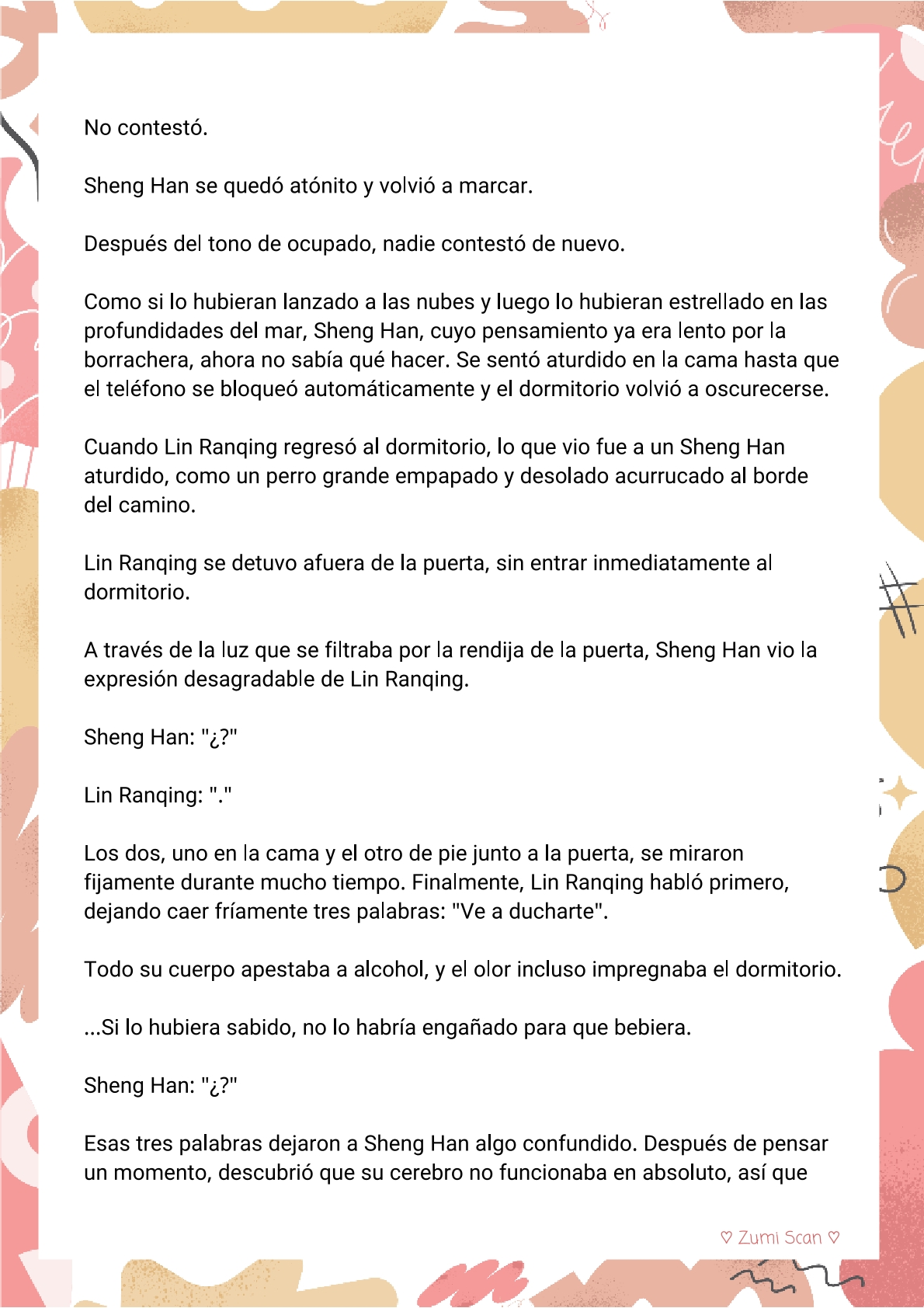Soy hetero, pero mi compañero de cuarto travestido huele muy bien - Capítulo 4 - Página 4 - LectorTMOo