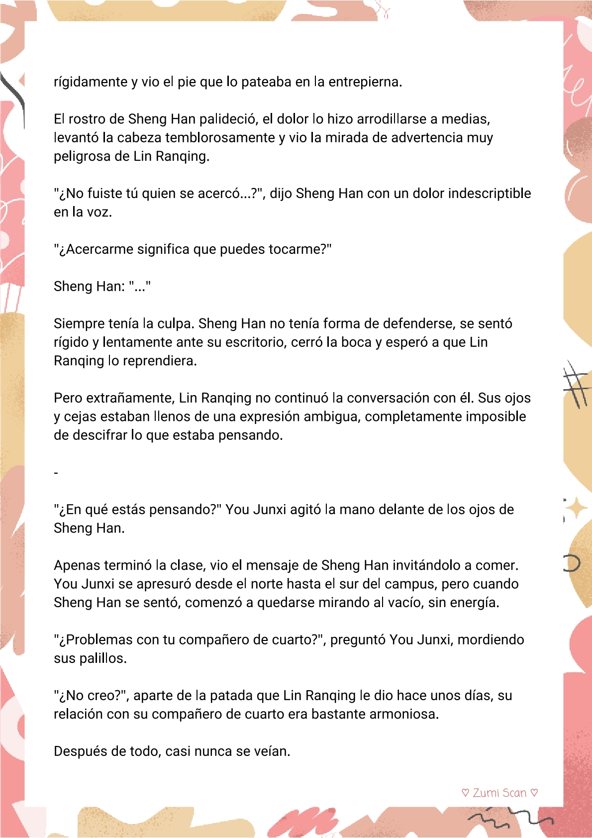 Soy hetero, pero mi compañero de cuarto travestido huele muy bien - Capítulo 4 - Página 7 - LectorTMOo