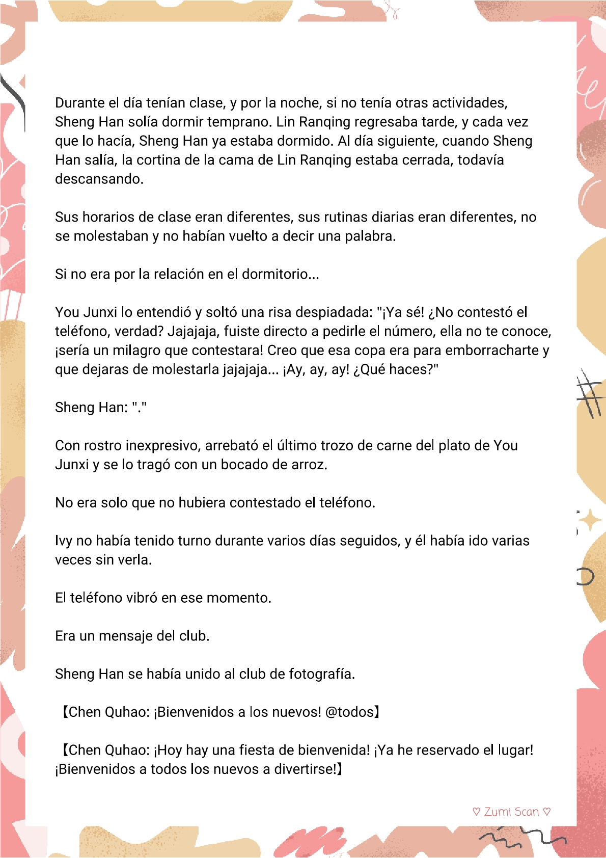 Soy hetero, pero mi compañero de cuarto travestido huele muy bien - Capítulo 4 - Página 8 - LectorTMOo