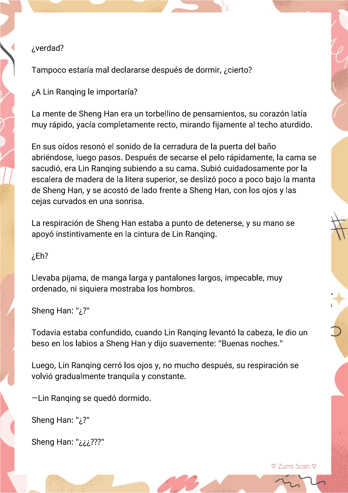 Soy hetero, pero mi compañero de cuarto travestido huele muy bien - Capítulo 41 - Página 10 - LectorTMOo