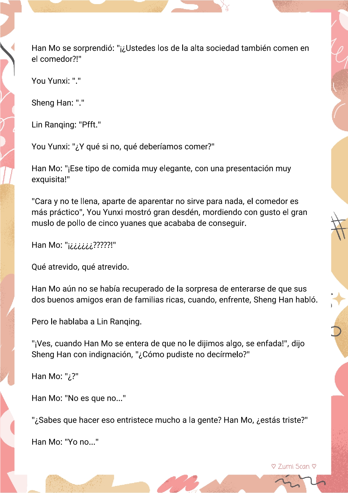 Soy hetero, pero mi compañero de cuarto travestido huele muy bien - Capítulo 41 - Página 7 - LectorTMOo