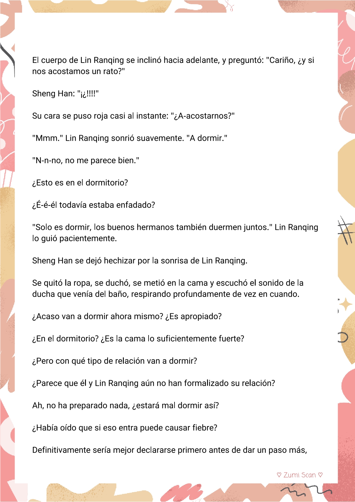 Soy hetero, pero mi compañero de cuarto travestido huele muy bien - Capítulo 41 - Página 9 - LectorTMOo