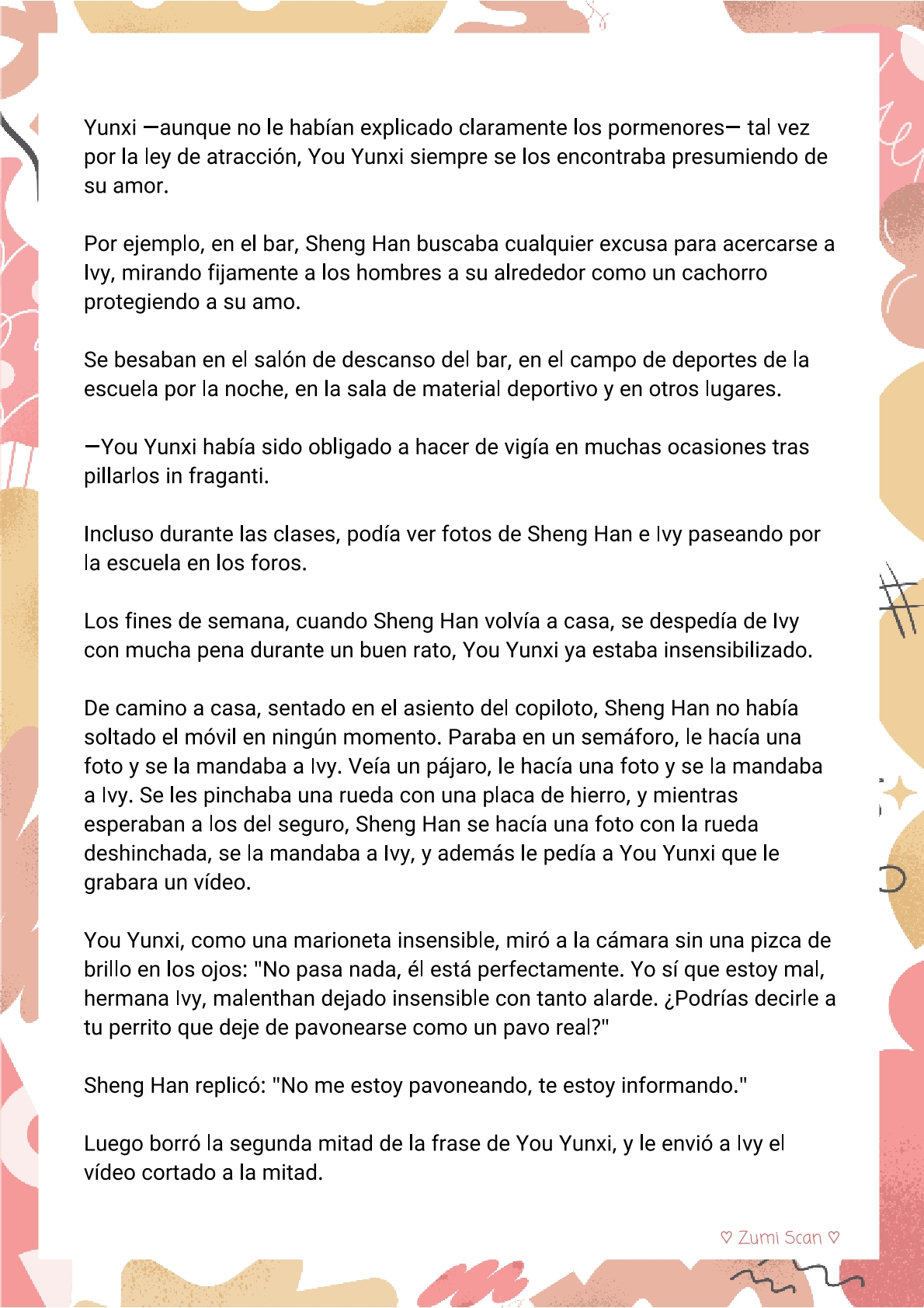 Soy hetero, pero mi compañero de cuarto travestido huele muy bien - Capítulo 43 - Página 10 - LectorTMOo